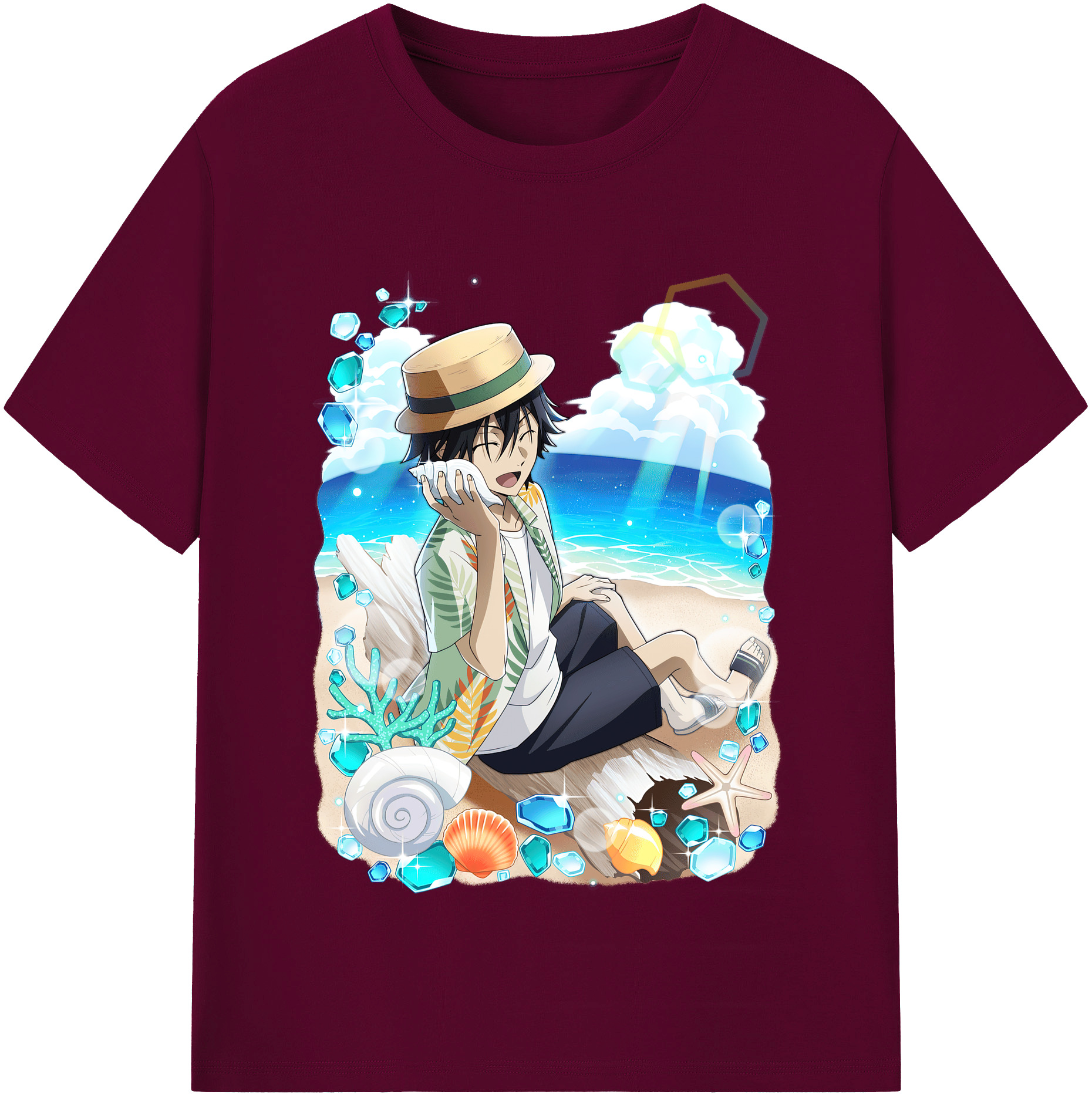 （画像用） 文豪ストレイドッグス Bungo Stray Dogs レディースカジュアルプリントTシャツ（綿100％）